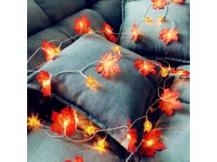 LED světelný řetěz - podzimní listí 9