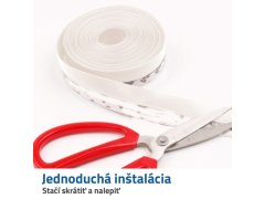 Lišta ke dveřím - hnědá 31