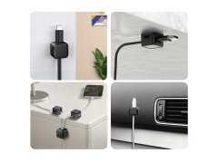 Magnetické nalepovací držáky na kabely 6 ks 4