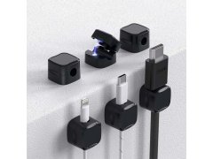 Magnetické nalepovací držáky na kabely 6 ks 7