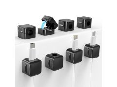 Magnetické nalepovací držáky na kabely 6 ks 8