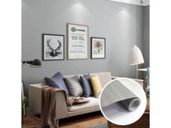Matná samolepící tapeta 200 x 60 cm - šedá