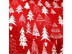 Mikroplyšové povlečení - Vánoční les 5