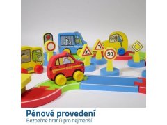 MILLAMINIS stavebnice - dopravní značky 10 dílků 3