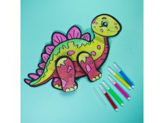 Nafukovací omalovánka - Stegosaurus 7