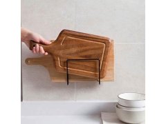 Nalepovací držák na prkénka a&nbsp;pokličky, 2 přihrádky 4