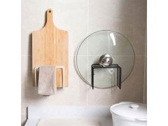 Nalepovací držák na prkénka a&nbsp;pokličky, 2 přihrádky 6