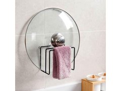 Nalepovací držák na prkénka a&nbsp;pokličky, 2 přihrádky 9