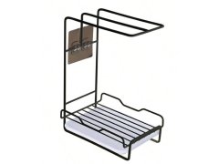 Nalepovací odkapávač na houbičky a&nbsp;utěrky 7