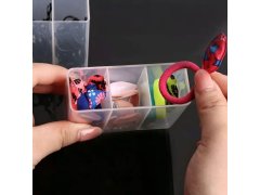 Nalepovací organizér se 3 přihrádkami - průhledný 11