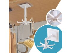Nalepovací otočný háček 360° 11