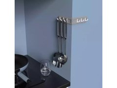 Nalepovací rohový věšák se 6 háčky 4