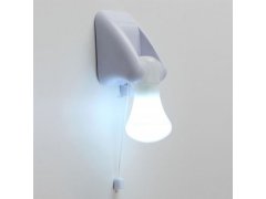Nástěnná LED lampička k posteli se šňůrkovým vypínačem 10