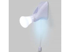 Nástěnná LED lampička k posteli se šňůrkovým vypínačem 12
