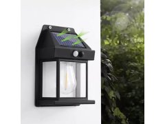 Nástěnná solární lampa se senzorem 12