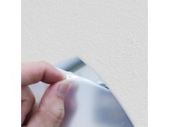 Nástěnné nalepovací zrcadlo ve tvaru okna 44x22 cm 2