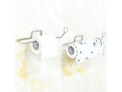 Nerezový nalepovací držák na papírové utěrky 11