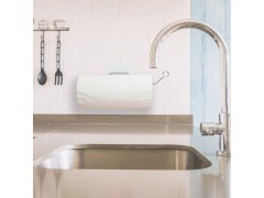 Nerezový nalepovací držák na papírové utěrky 6