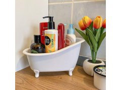 Organizér na kosmetiku - vanička - bílá