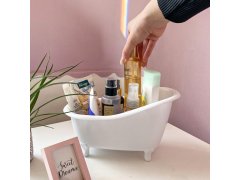 Organizér na kosmetiku - vanička - bílá 2