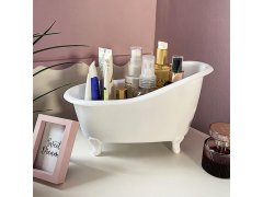 Organizér na kosmetiku - vanička - bílá 7
