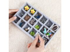 Organizér na šperky do šuplíku - mini přihrádky 8
