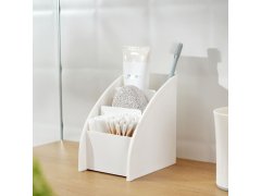 Organizér na stůl s&nbsp;přihrádkami - bílý 3