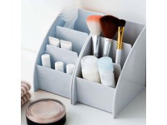 Organizér na stůl s&nbsp;přihrádkami - bílý 4