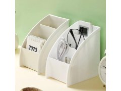 Organizér na stůl s&nbsp;přihrádkami - bílý 5