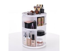 Otočný kosmetický organizér - bílý 10