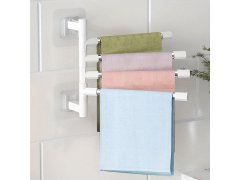 Otočný nalepovací sušák na 4 utěrky