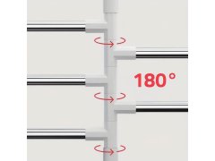 Otočný nalepovací sušák na 4 utěrky 5