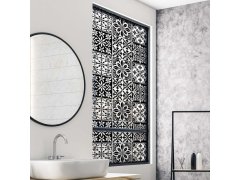 Ozdobná fólie na okno - vintage mozaika 2