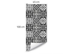 Ozdobná fólie na okno - vintage mozaika 4