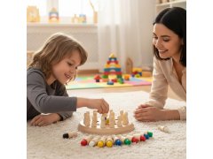 Paměťová hra pro děti - dřevěné šachy 11