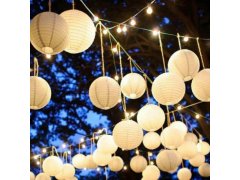 Papírový lampion 25 cm 8