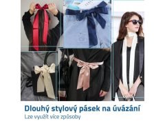 Pásek na zavazování - modrý 2