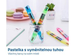 Pastelka s vyměnitelnou tuhou 20 tuh 2