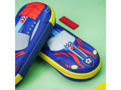 Penál/pouzdro s&nbsp;3D designem - závodní auto