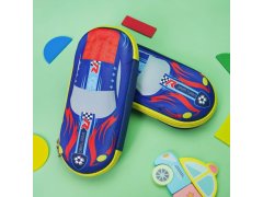 Penál/pouzdro s&nbsp;3D designem - závodní auto 4