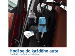 Pořadač na sedačku do auta - černý 2