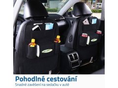 Pořadač na sedačku do auta - černý 3