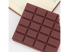Poznámkový blok ukousnutá čokoláda 4