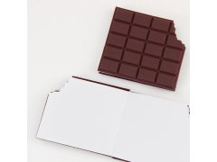 Poznámkový blok ukousnutá čokoláda 6
