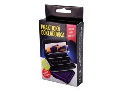Praktická dokladovka/kovové pouzdro na karty - černá 4