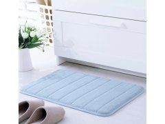 Protiskluzová koupelnová předložka 40 x 60 cm - modrá 6