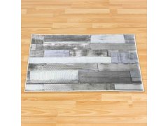 Protiskluzová předložka 90x60 cm - patinované dřevo