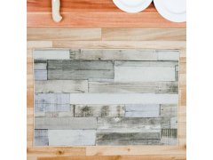Protiskluzová předložka 90x60 cm - patinované dřevo 4