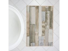 Protiskluzová předložka 90x60 cm - patinované dřevo 5