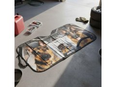 Protisluneční clona do auta s&nbsp;přísavkami - psi 2